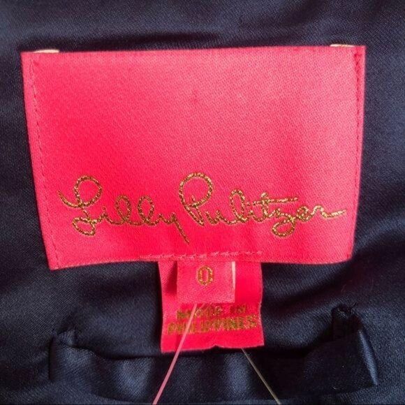 Lilly Pulitzer Sandra Jumpsuit Oyster Bay Size 0 - Picture 10 of 12